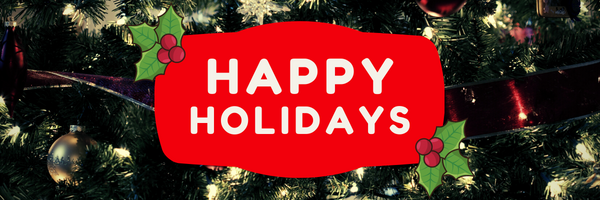 Festive Happy Holidays Email Header
